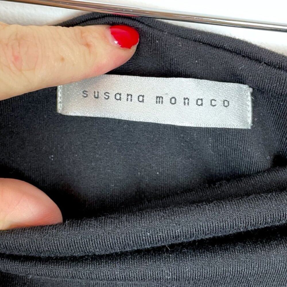 Susana Monaco Strapless Dress Sz 4 - Picture 6 of 7